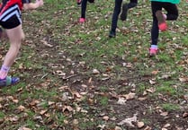 Children brave the cold to compete in cross country