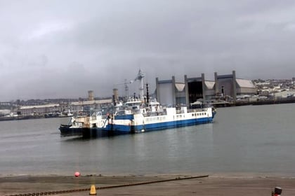 Wartime bomb detonation to cause disruption to Torpoint Ferry