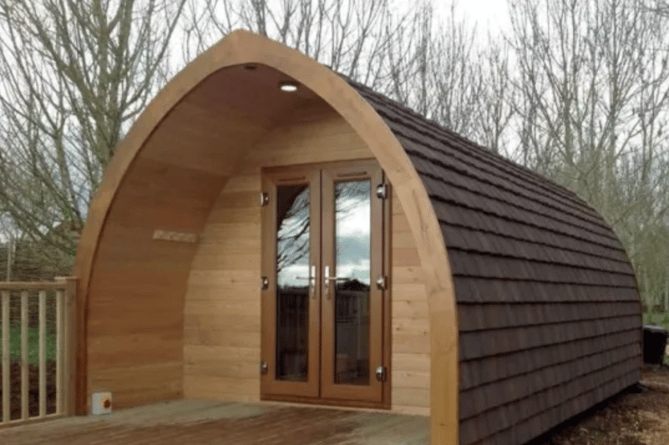 How the glamping pods at Camel Creek would look. (Picture: HPW Architecture)