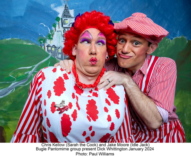 Oh yes it is! Dick Whittington comes to Bugle 