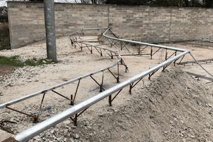 Newquay skatepark's expansion is taking shape