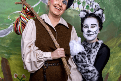 Purr-fect pantomime for Bugle