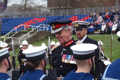 Lord Lieutenant visits the next generation of seamen