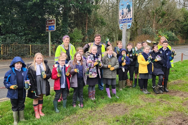 Meva school planting