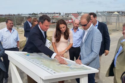 Prince William unveils plans to tackle homelessness in Newquay