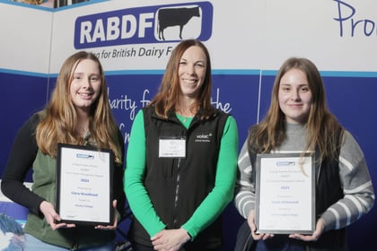 Duchy College student wins prestigious farm award