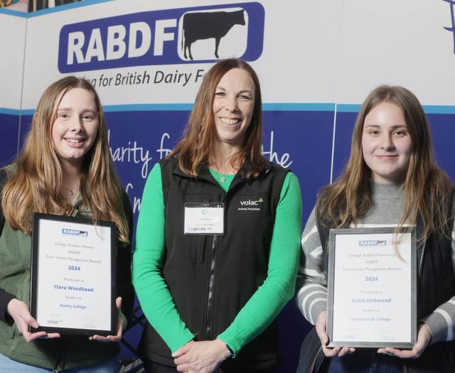 Duchy College student wins prestigious farm award