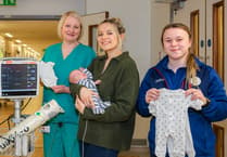 Supermarket donates premature baby clothes
