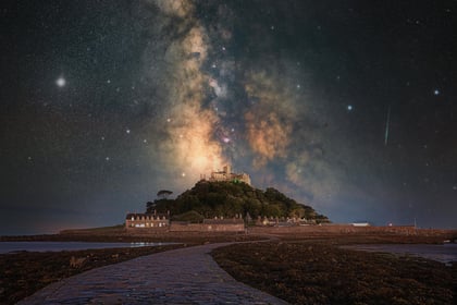 Local photographers capture the night sky over Cornwall