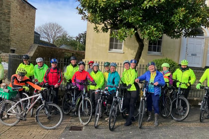 Club celebrates cycle trail's 10th anniversary