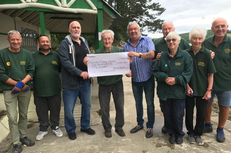 Truro Old Boys with Arthur Fitzgerald