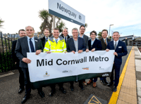 Minister visits Newquay to ensure Mid Cornwall Metro is on track