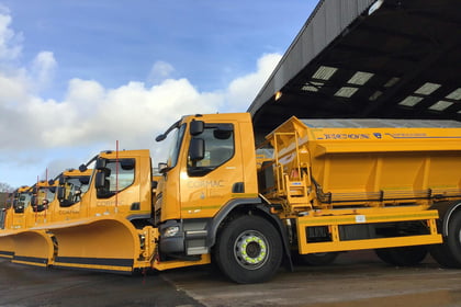 Voting opens to choose names for Cornwall's gritting lorries