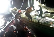 RNLI crew meeting interrupted by a shout