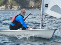 David celebrates 50th birthday with victory at Looe Sailing Club