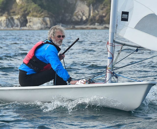 David celebrates 50th birthday with victory at Looe Sailing Club