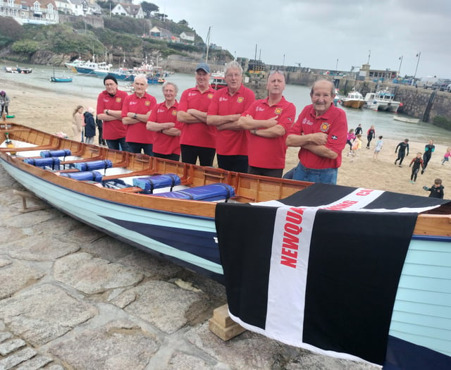 Home of Cornish Pilot gig rowing welcomes new vessel