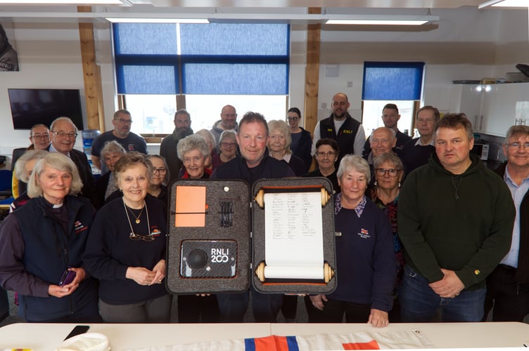 The team at Penlee Lifeboat Station