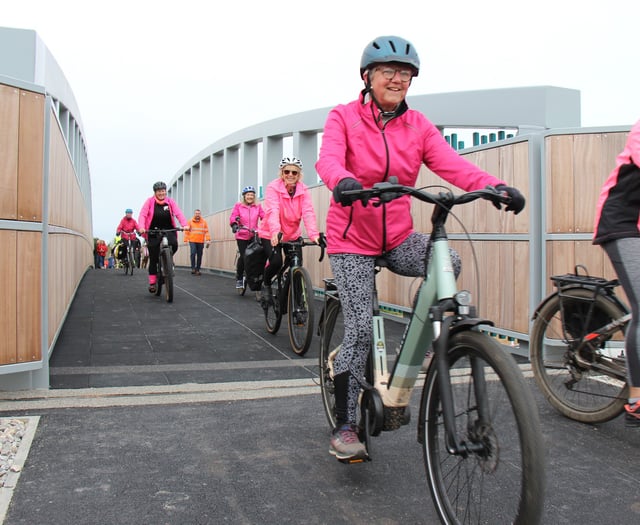 Saints Trail cycle route now open 