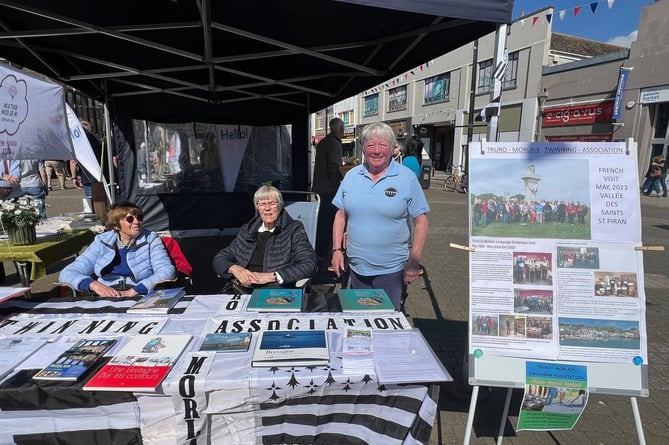 Truro-Morlaix twinning association at Truro Volunteers Day