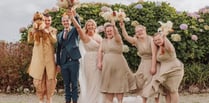 Carer had young adults she supports as bridesmaids at wedding