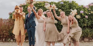 Carer had young adults she supports as bridesmaids at wedding