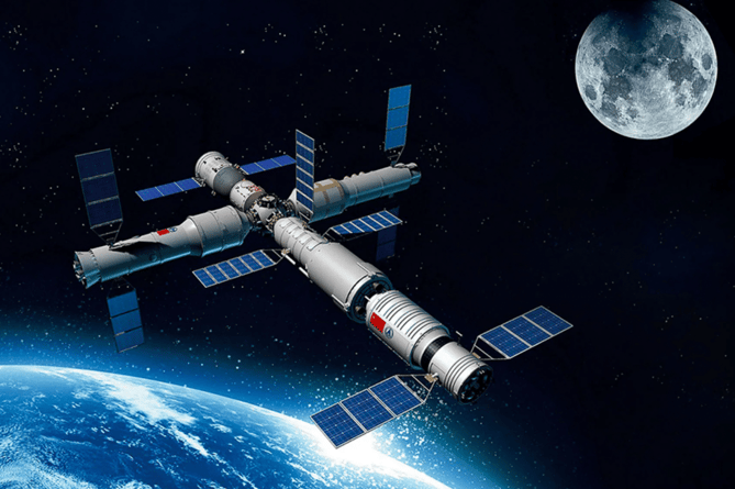 China's Taingong space station