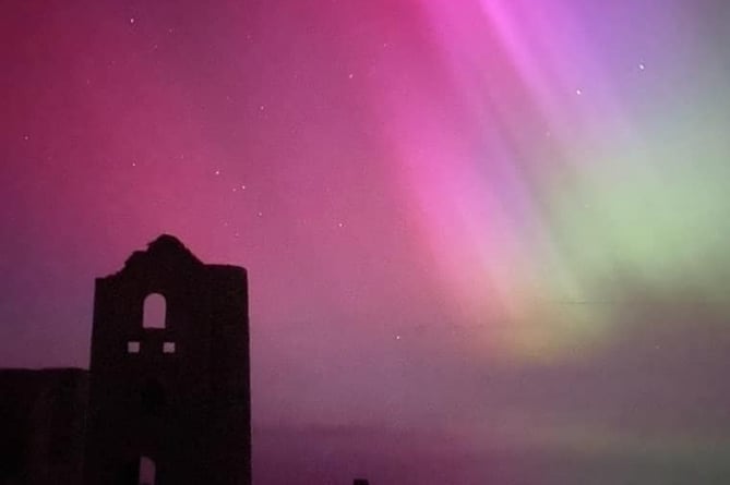 Northern Lights in Cornwall 