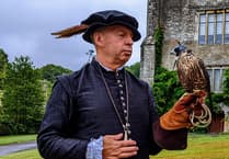 Manor house near Newquay is staging a falconry display to bring history to life