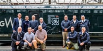 RNLI logo unveiled on train named after the Solomon Browne 