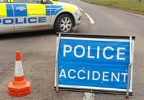 Motorcyclist airlifted to hospital following road traffic accident