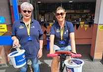 RNLI volunteers put the pedal to the metal to raise funds