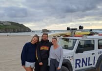 RNLI lifeguards at Perranporth save two lives during busy bank holiday weekend