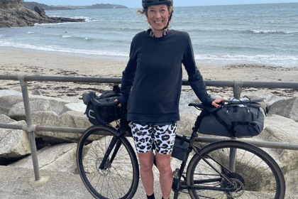 Cycling the coast for charity