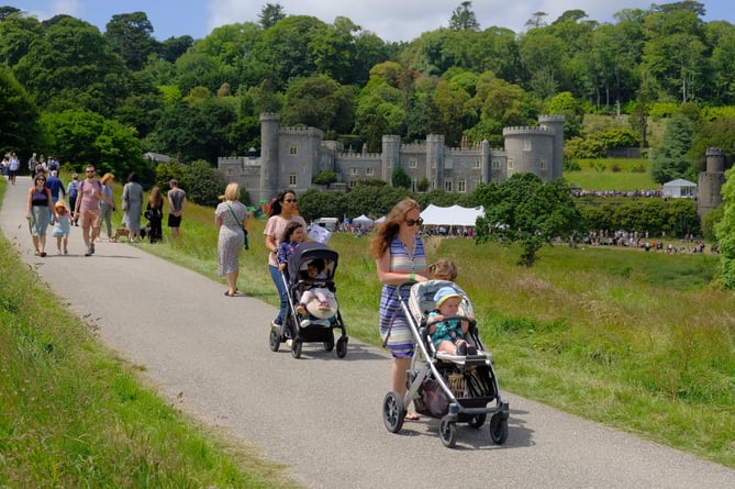The Caerhays Summer Fete at Caerhays Castle caters for all the family.