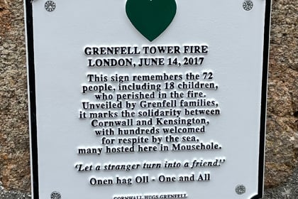 Cornwall remembers Grenfell seven years on