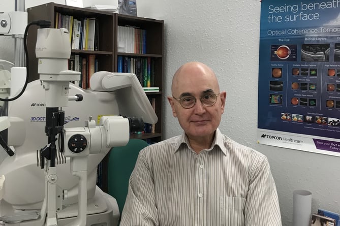 Optician Andrew Keirl
