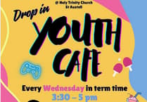 New youth drop-in cafe starts in centre of St Austell