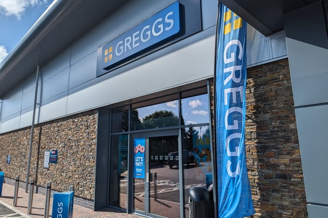 The new Greggs outlet in Bodmin