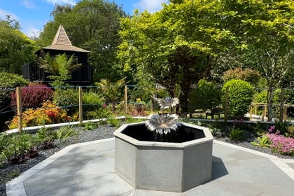 Well travelled garden to be formally opened at hospice