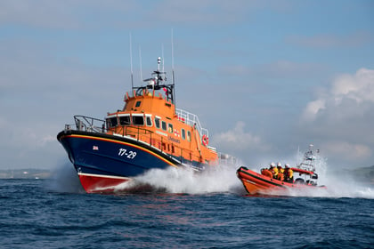 Falmouth RNLI volunteer receives BEM for services to maritime safety