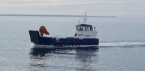 New freight vessel departs Penzance for Scilly for first time