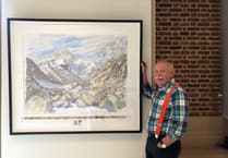 Cornwall artist's paintings in exhibition remembering Everest mountaineer Mallory