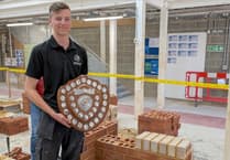 High praise for St Austell student who wins bricklaying contest