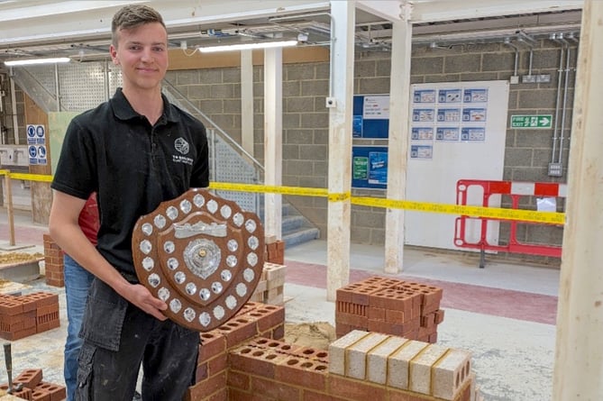 Jack Smith triumphed at a Guild of Bricklayers junior competition.
