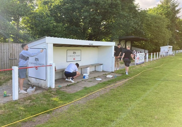 Callington Town volunteers.