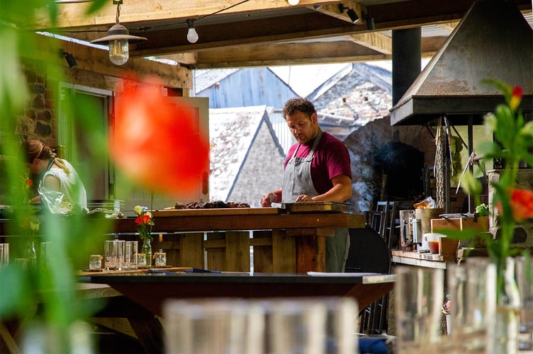 Rupert Cooper at Philleigh Way Cookery School