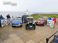 MG Car Club complete epic journey across UK in Cornwall