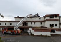 Huge fire at derelict hotel in Newquay finally extinguished