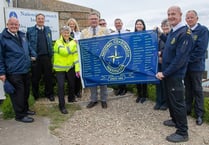 National Coastwatch Institution's anniversary flag reaches Cornwall